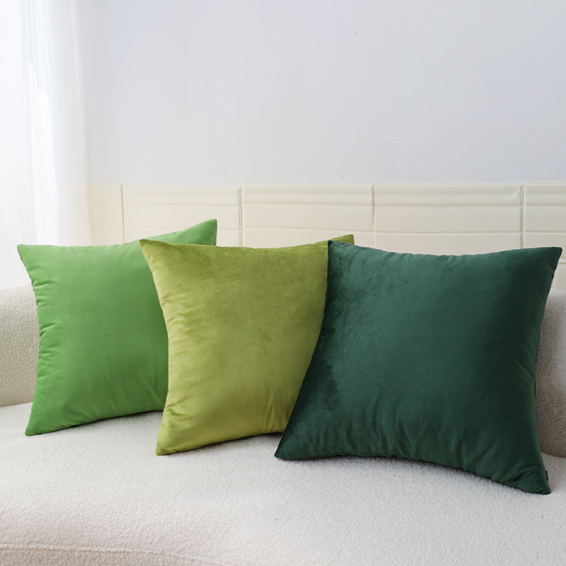 22"x22" grand velvet throw pillow | 13 bold & neutral colors | 800g insert included