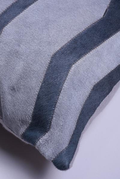 Hide Herringbone Pillow