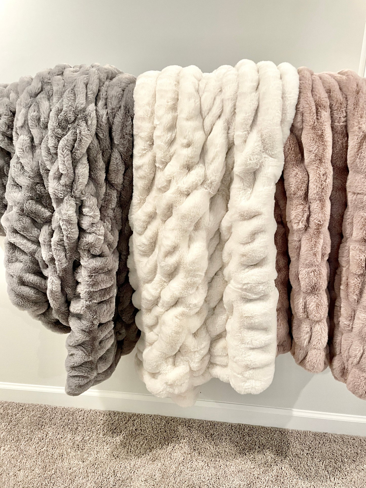 Faux Fur Blanket - Medium & Large