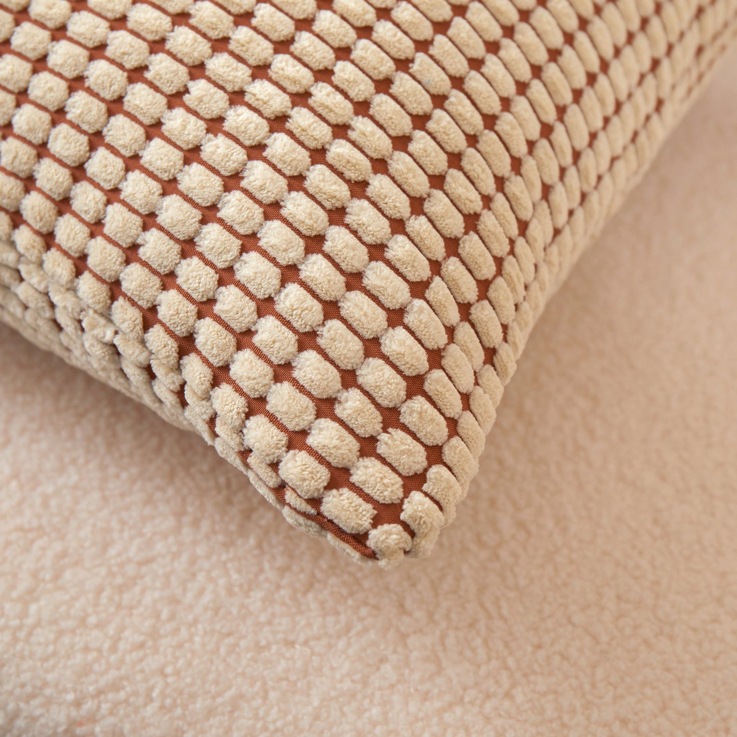 Polyester Blend soft hand feeling Throw Pillow (With 450g insert) 11 color options size 18"x18"