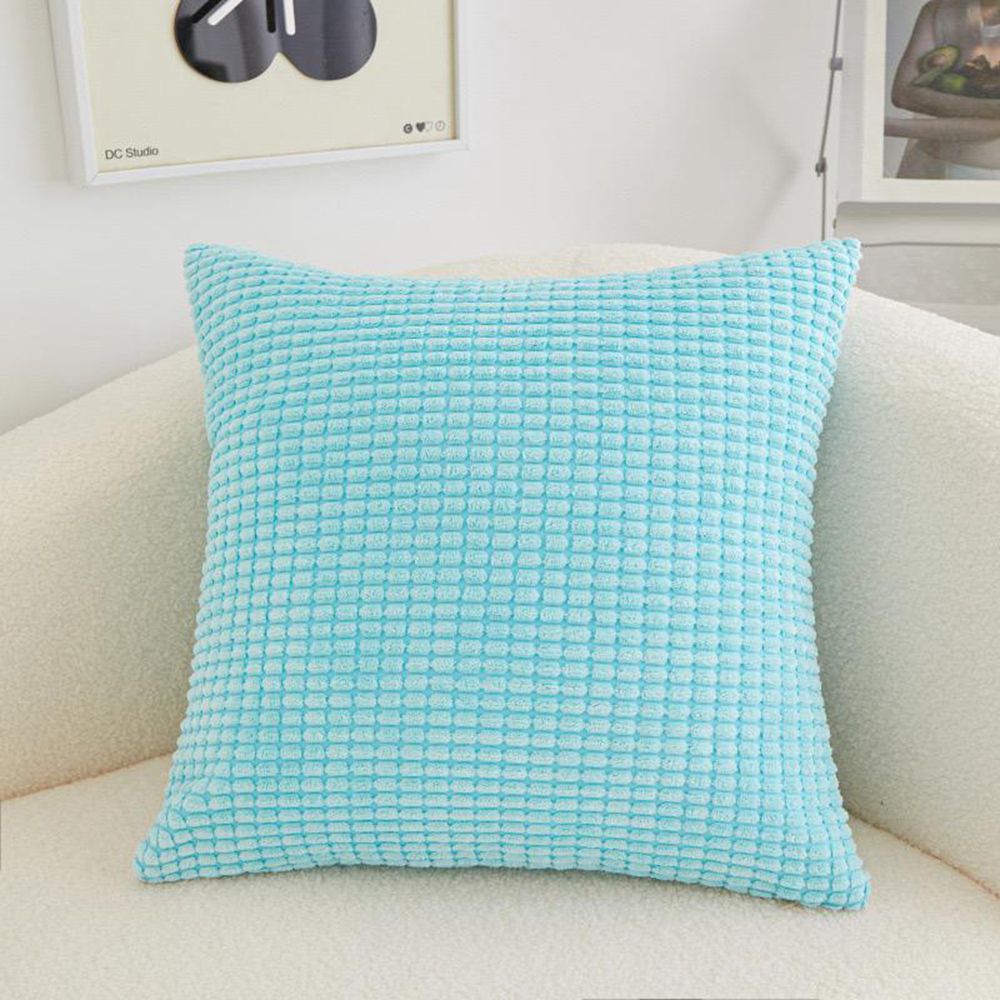 Polyester Blend soft hand feeling Throw Pillow (With 450g insert) size 18"x18"