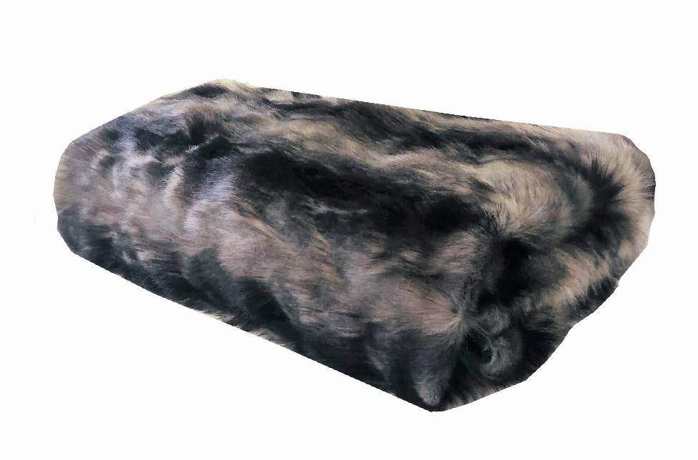 Handmade Plutus Faux Chinchilla Luxury Throw