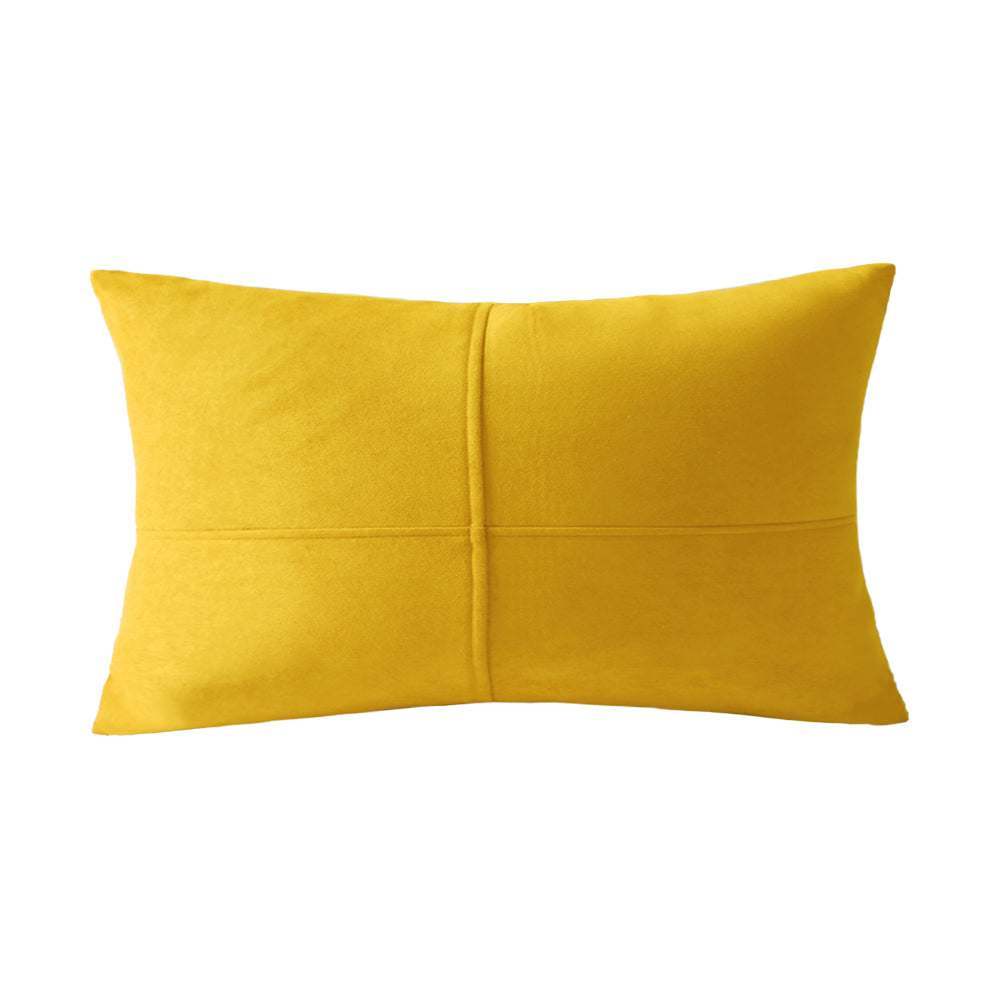 Cross Pattern Lumbar Support Throw Pillow (With or Without Inserts) size 12"x20" set of 2