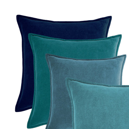 Combo Set of 4 Pillow Covers With Inserts 4 sizes and 4 matching colors, one of each 2 size optons