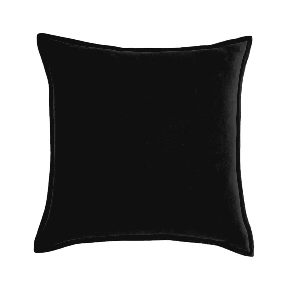 Square Cotton Velvet Pillow (With/Without Inserts) size 18"x18" set of 2 and 18 colors