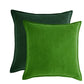 Square Cotton Velvet Throw Pillow (With 450g insert)  size 18"x18"