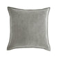 Square Cotton Velvet Pillow (With/Without Inserts) 20x20 inches, pack of 2 throw pillows
