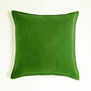 Square Cotton Velvet Pillow (With/Without Inserts) 20x20 inches, pack of 2 throw pillows