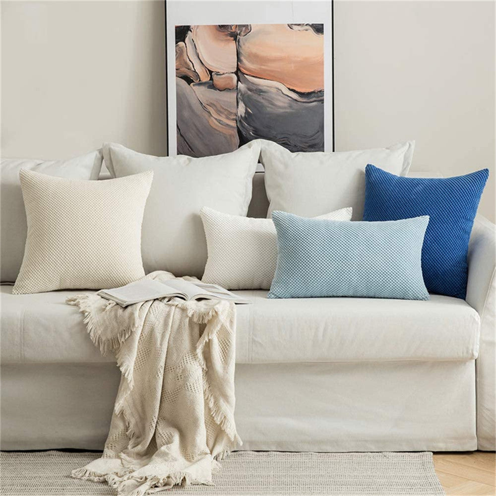 Solid Color FULL set Throw Pillow (With 450g Insert) size 18"x18" many colors