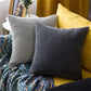 Set of 2 Cross shape Solid Color Pillows (With or Without Inserts) size 18"x18"