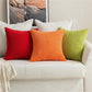 Set of 2 Cross shape Solid Color Pillows (With or Without Inserts) size 18"x18"
