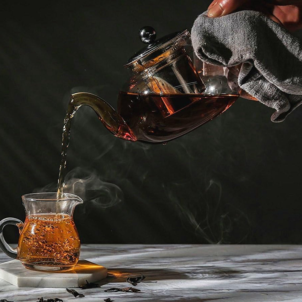 1000ml tea pot with stainless steel infuser