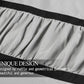 Closeout - 7 Piece Microfiber Ruffle and Patchwork Comforter Set