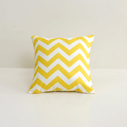 Stripes/Waving Outdoor Waterproof Pillow (With or Without Inserts)
