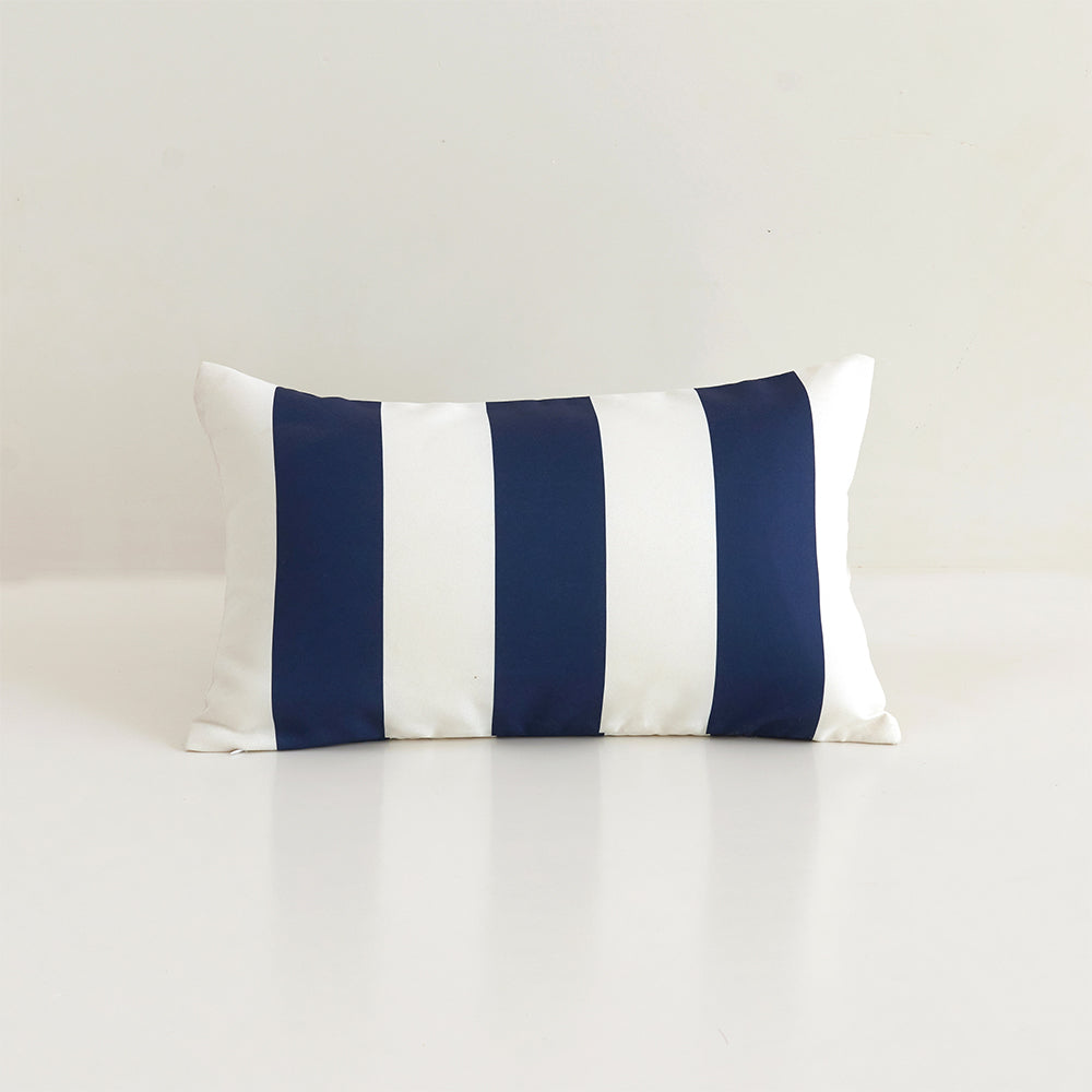 Stripes/Waving Outdoor Waterproof Pillow (With or Without Inserts)