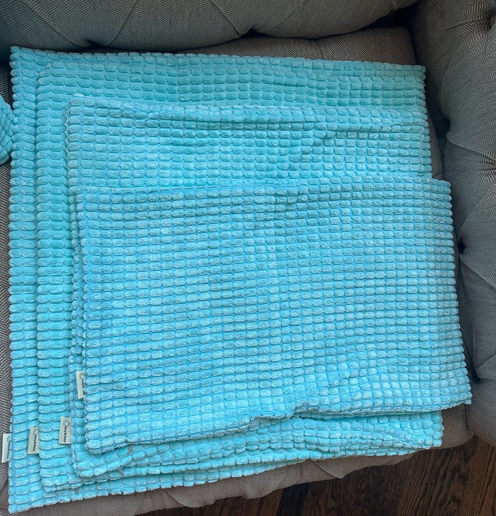 Set of 2 Polyester Blend soft hand feeling Pillow (With or Without Inserts) 4 sizes options