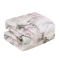 Closeout - 7 Piece Abstract Print Comforter Set with Bed Sheet Set, 22896