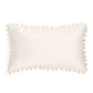 Rectangular Pompoms Lumbar Throw Pillow(With/Without Inserts)12x20 inches, pack of 2 throw pillows
