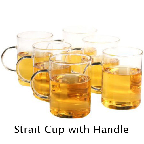 [6 straight cups with handles] 6 cups with handles