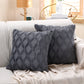 18"x18" Throw Pillow FULL set of cover and insert  Wide Variety of Colors reversable