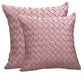 Set of 2 Throw Pillow Covers AND Inserts mixed of 18"x18" and 20"x20" well mixed one of each size