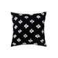 Flower Tufted Pillow Embroidered Daisy flower Pillow (With/Without Inserts)18x18 inches, pack of 2 throw pillows
