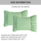 Closeout - Pack of 2 French Country Style Chic Ruffle Pillow Shams