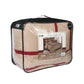 Closeout - 7 Piece Microfiber Ruffle and Patchwork Comforter Set