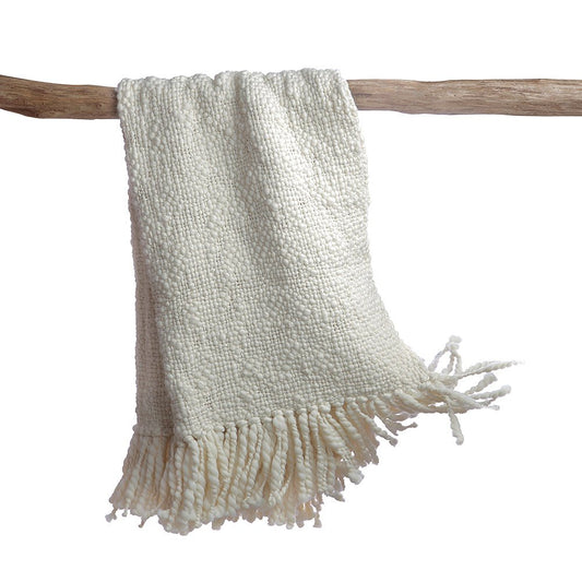 Alma Merino Wool Throw Blanket