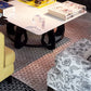AMANDA BORDER – Sculpted Shearling Rug in Oversized Format