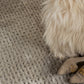 AMANDA - Sculpted Grey Rug