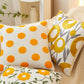 18"x18" Sunshine Blossom Whimsical Floral FULL set of Throw Pillow with insert