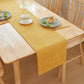Table Cloth Flat Edges size 12"W x 71" L