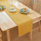 Table Cloth Flat Edges size 12"W x 71" L