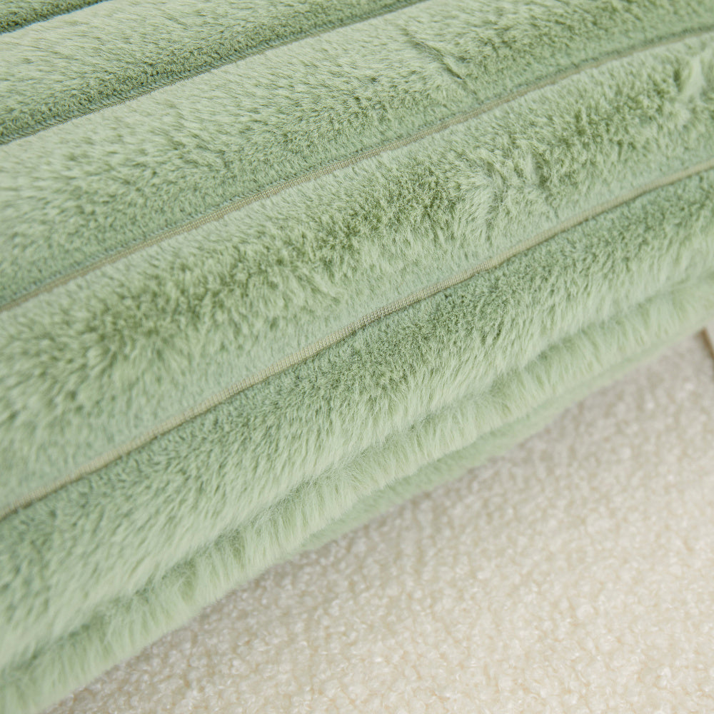 Pack of 2 Polyester Blend Throw Square Pillow Cover & 450g Insert reversible sides, removable cover size 18x18 inch