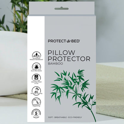 Bamboo Zippered Pillow Protector (1pk)