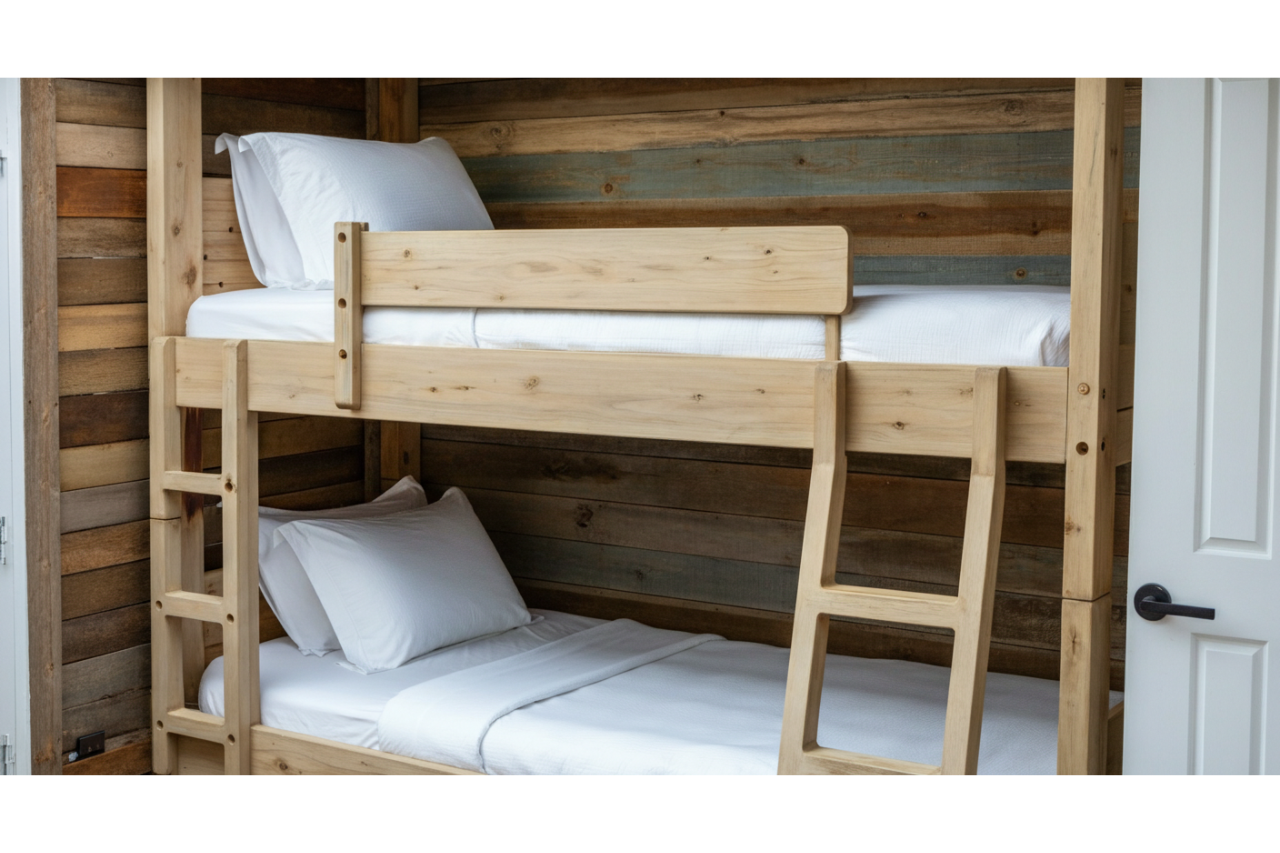 Slim Twin Sheet Set for Camp, Bunk