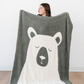 DOUBLE-LAYER BAMBONI® RECEIVING BLANKETS