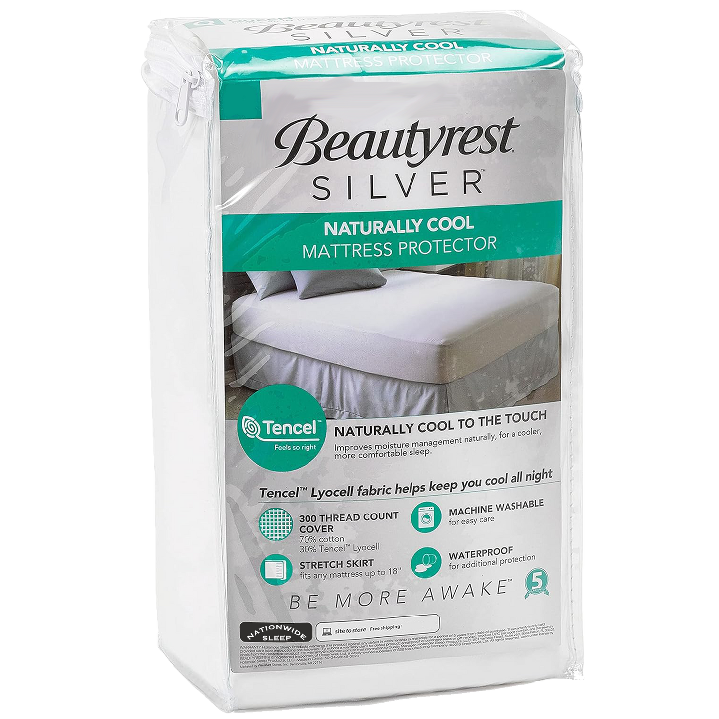 Beautyrest Naturally Cool Mattress Protector