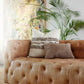 Bubble Boho Throw Pillow