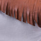 Leather Fringes Pillow