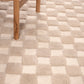 CHECKERED – High and Low Shearling Rug