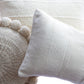 Ivory Chic Lumbar Pillow