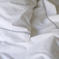 Cotton Piping Design Bed Sheet Set