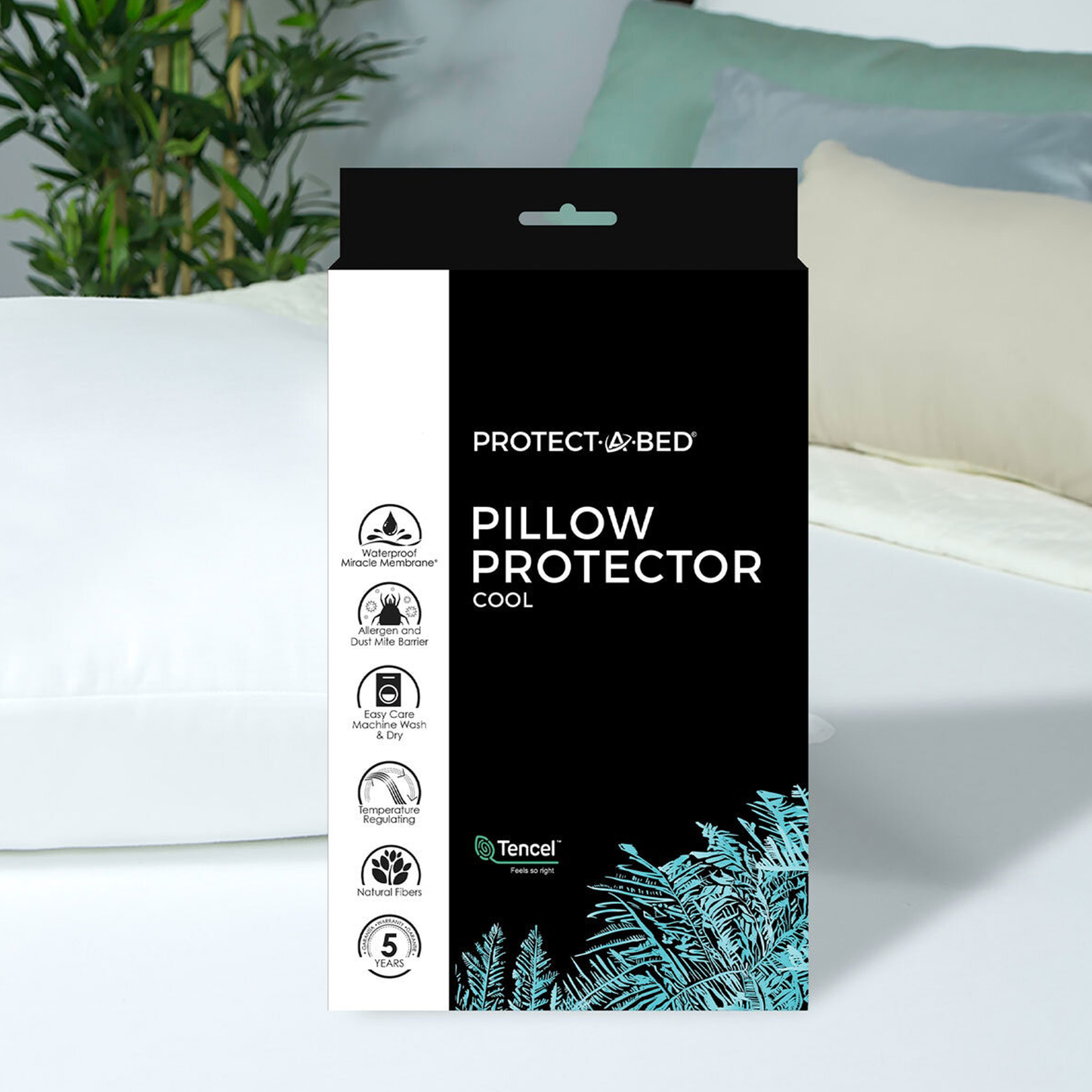 Cool Zippered Pillow Protector (1pk)