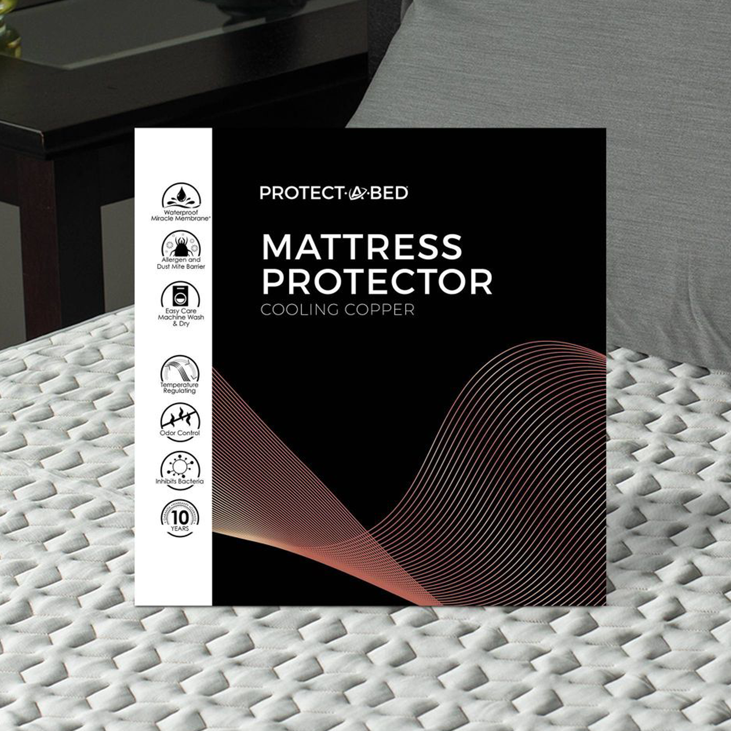 Copper Cooling Mattress Protector