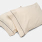 Cotton Bed Pillowcases with Classic Piping Design
