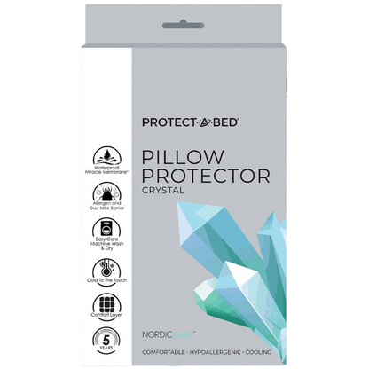 Crystal Zippered Pillow Protector (1pk)
