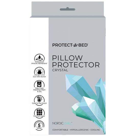 Crystal Zippered Pillow Protector (1pk)