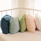 Crinkle Percale Organic Cotton Sheet Set + Pillowcases